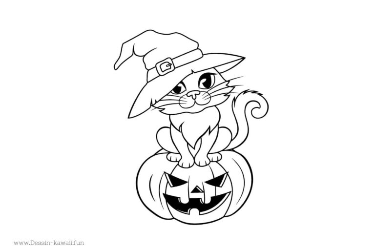 Coloriage Halloween | 174 Dessins GRATUIT fête Halloween 2024