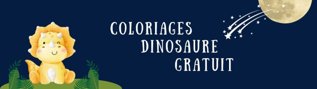 coloriages dinosaure gratuit