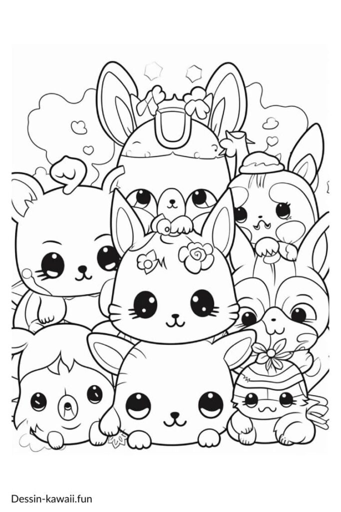 famille kawaii