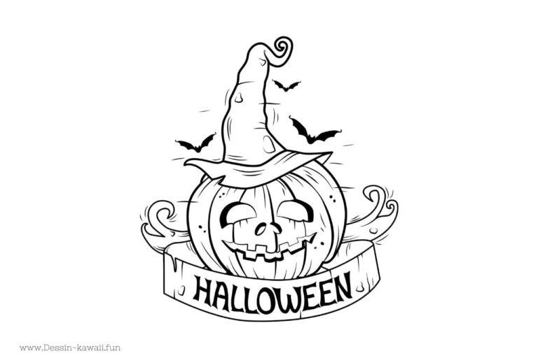 Coloriage Halloween | 174 Dessins GRATUIT fête Halloween 2024