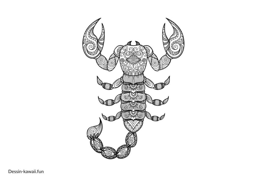 mandala scorpion