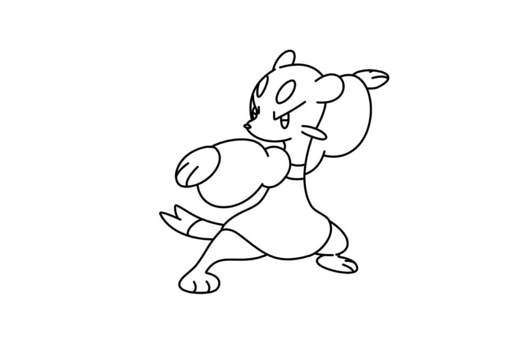 coloriage à imprimer pokemon 34