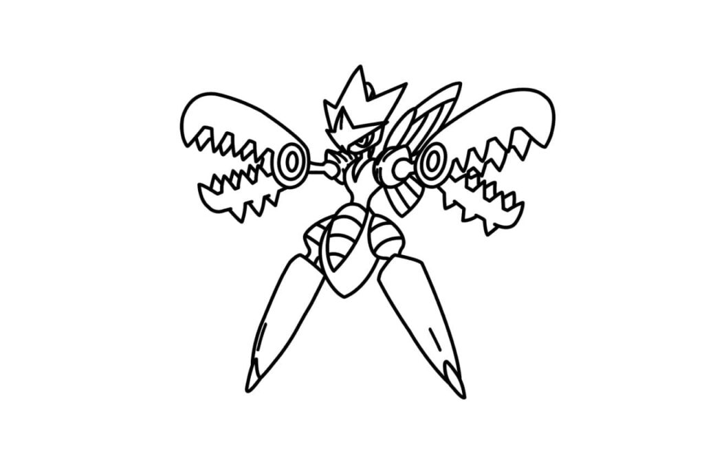 coloriage à imprimer pokemon 46