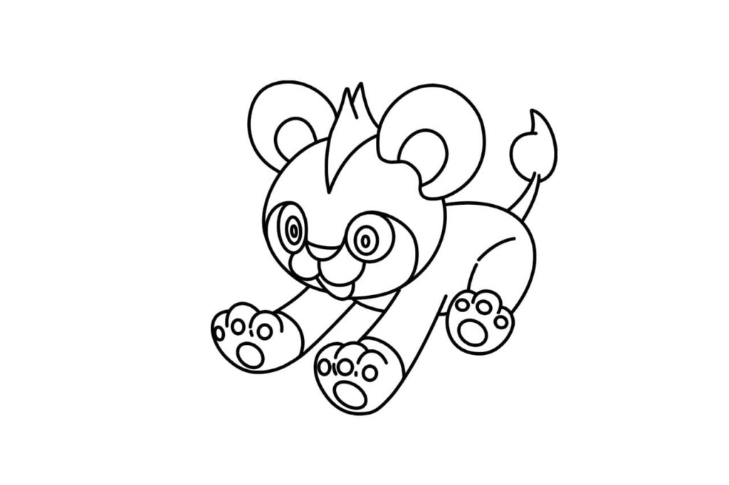 coloriage à imprimer pokemon 9