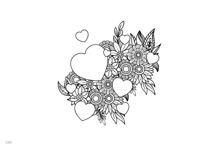 Coloriage Adulte | Dessin et Livre de coloriage, Animal, Fleur