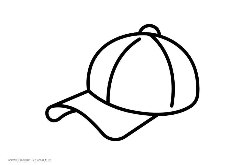 coloriage casquette maternelle