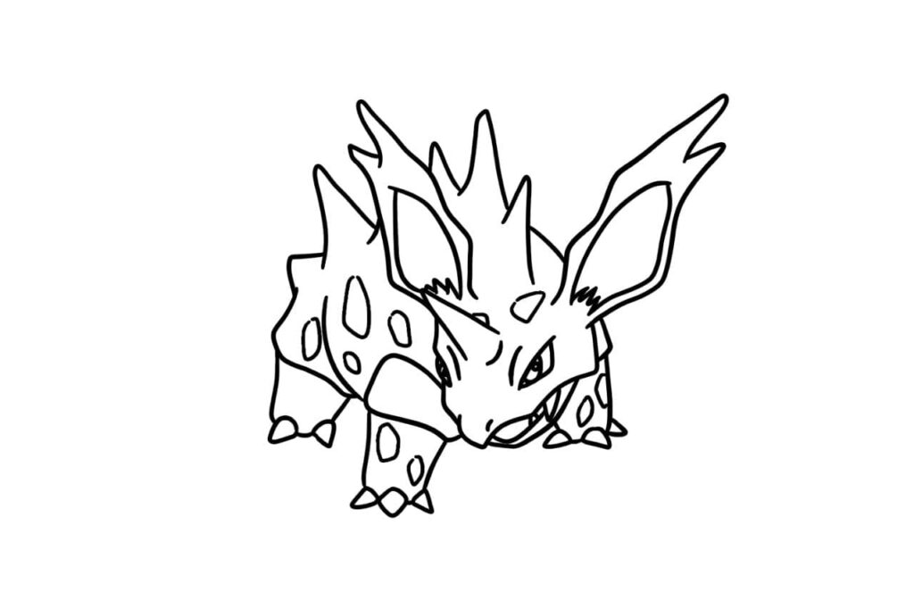 coloriage de pokémon 11