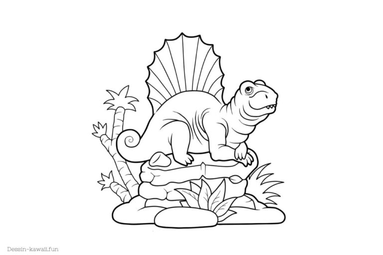 Coloriage Dinosaure | 100 Dessins GRATUIT à imprimer et Colorier