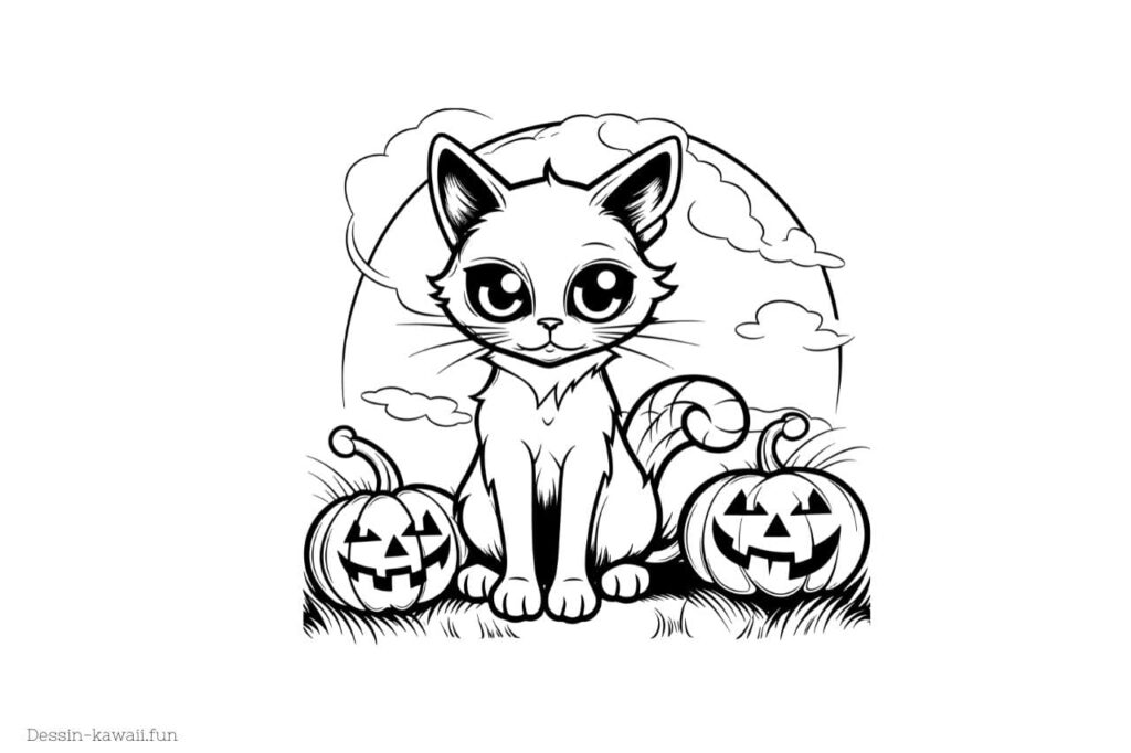 Coloriage halloween pdf