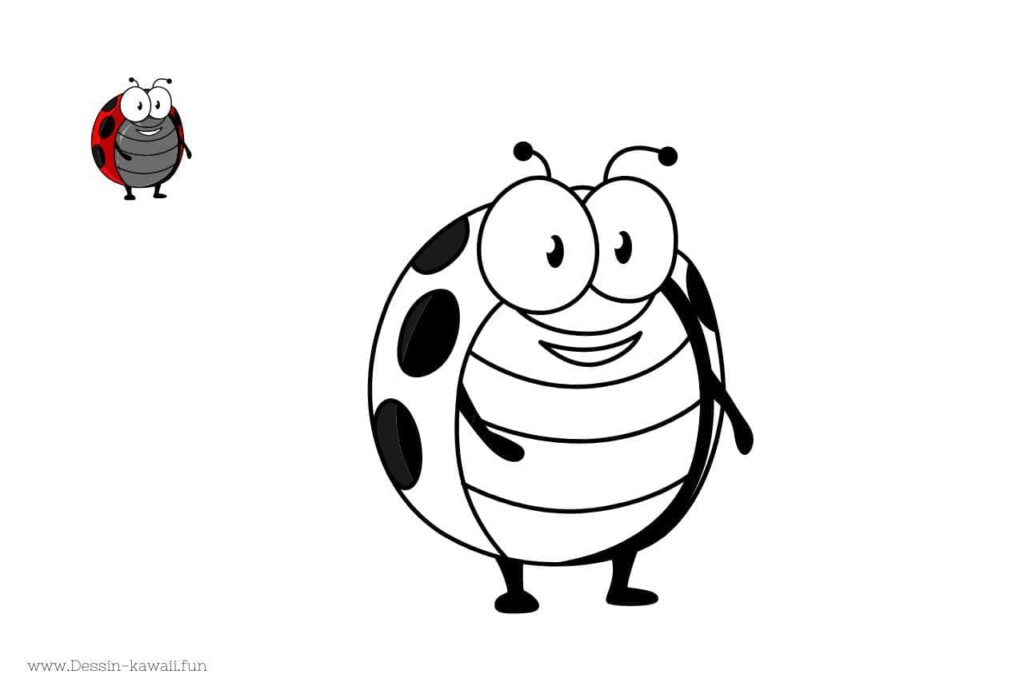 coloriage maternelle coccinelle