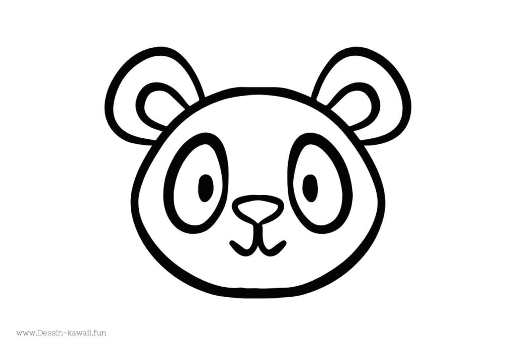 coloriage panda maternelle