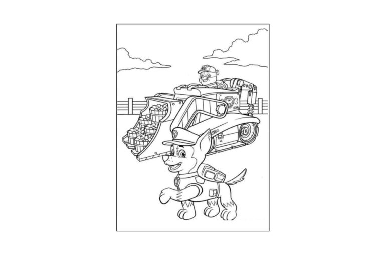 Coloriage Pat'Patrouille | 100 Dessins GRATUIT à imprimer