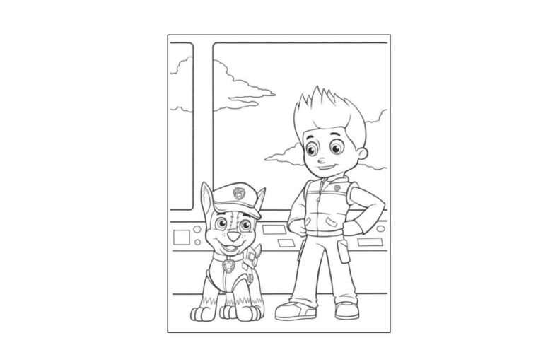 Coloriage Pat'Patrouille | 100 Dessins GRATUIT à imprimer