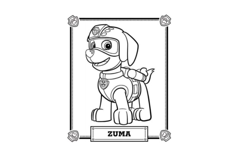 Coloriage Pat'Patrouille | 100 Dessins GRATUIT à imprimer