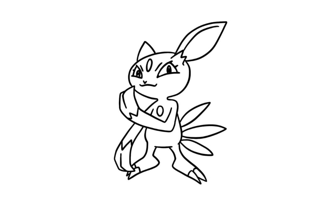 coloriage pokémon 104