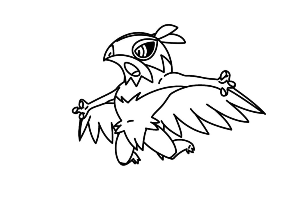 coloriage pokemon legendaire 8