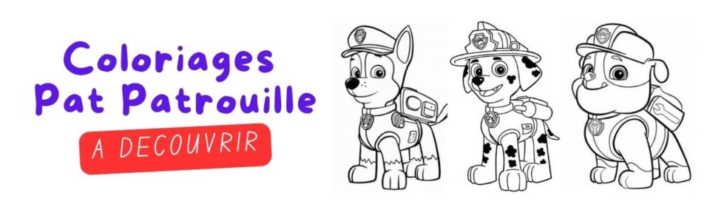 coloriages pat patrouille gratuit