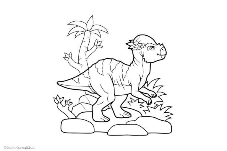 Coloriage Dinosaure | 100 Dessins GRATUIT à imprimer et Colorier