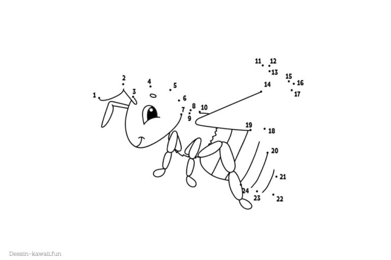Points à relier | + 200 dessins avec point à relier à imprimer ️