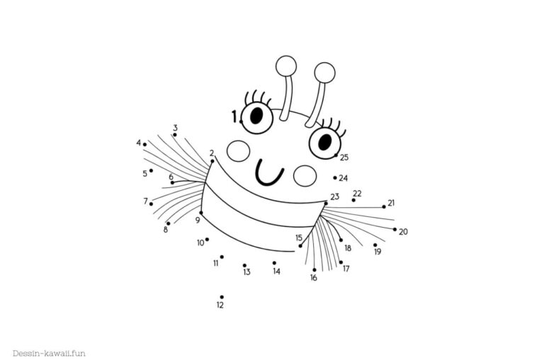 Points à relier | + 200 dessins avec point à relier à imprimer ️