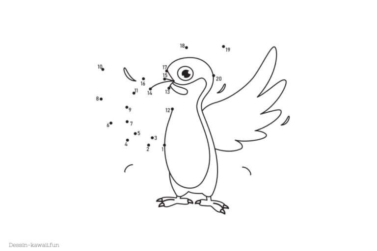 Points à relier | + 200 dessins avec point à relier à imprimer ️