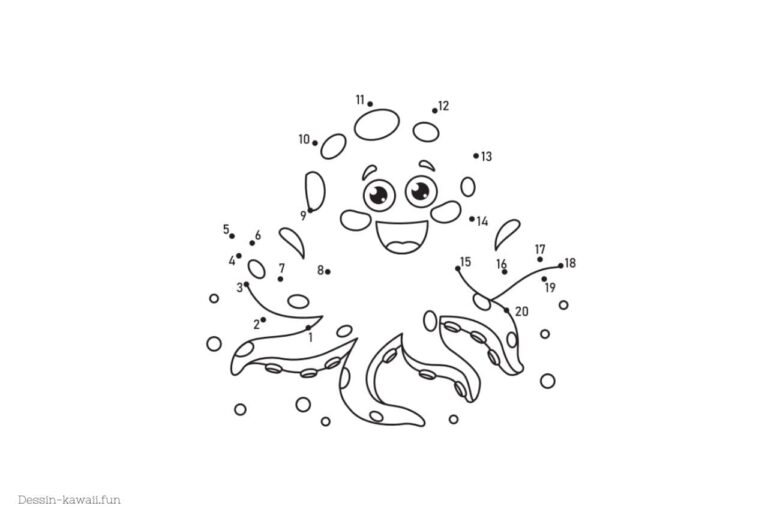 Points à relier | + 200 dessins avec point à relier à imprimer ️