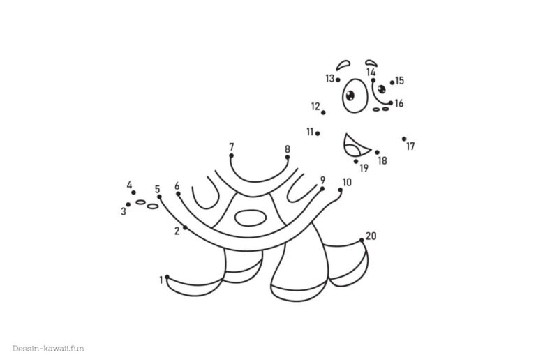 Points à relier | + 200 dessins avec point à relier à imprimer ️