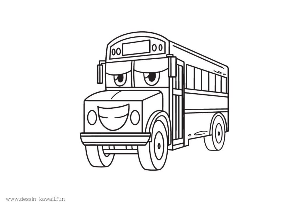 coloriage camion 9