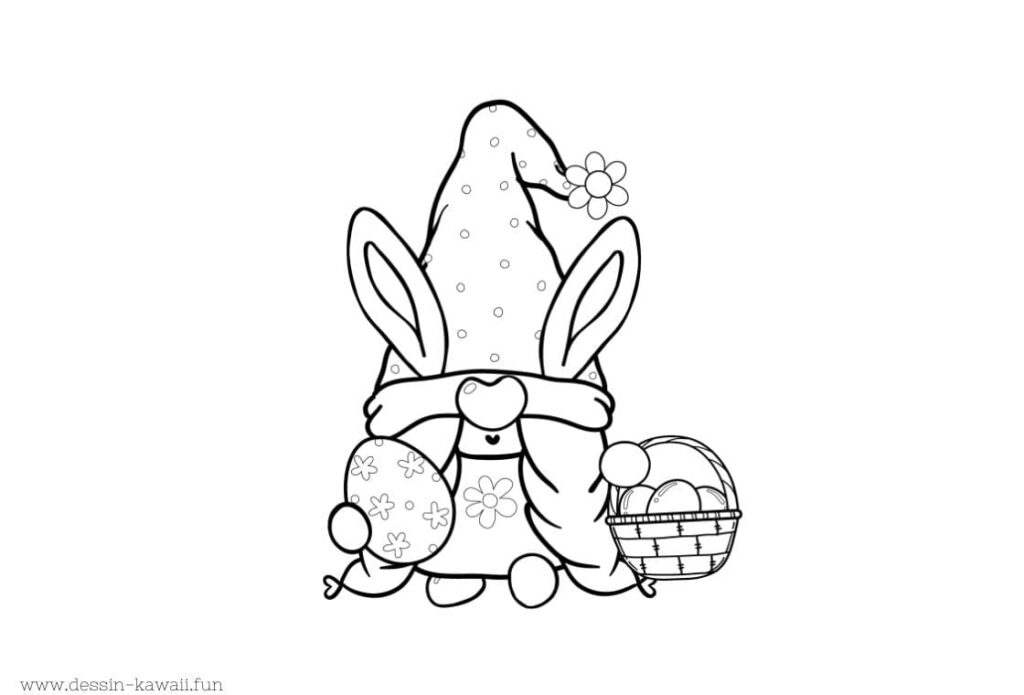 coloriage paques 13