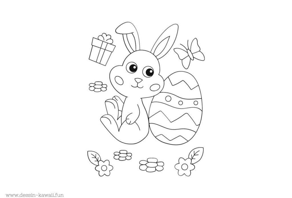 coloriage paques 36