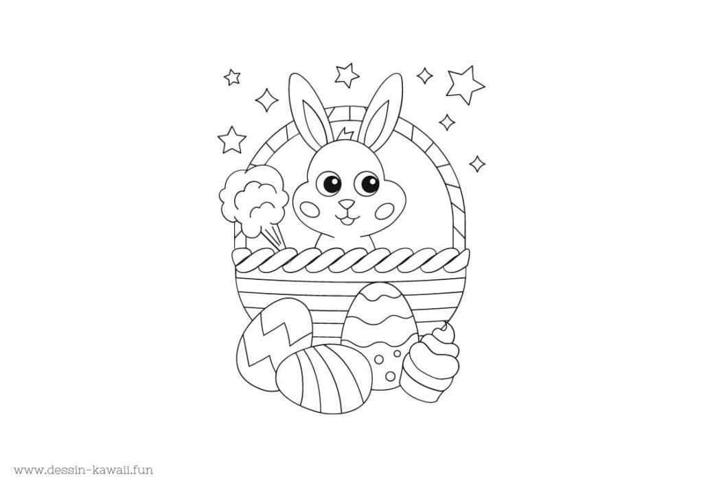 coloriage pâques 39