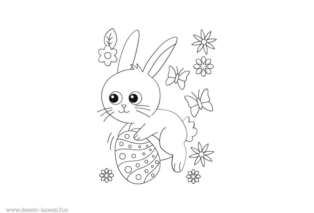 coloriage paques 43