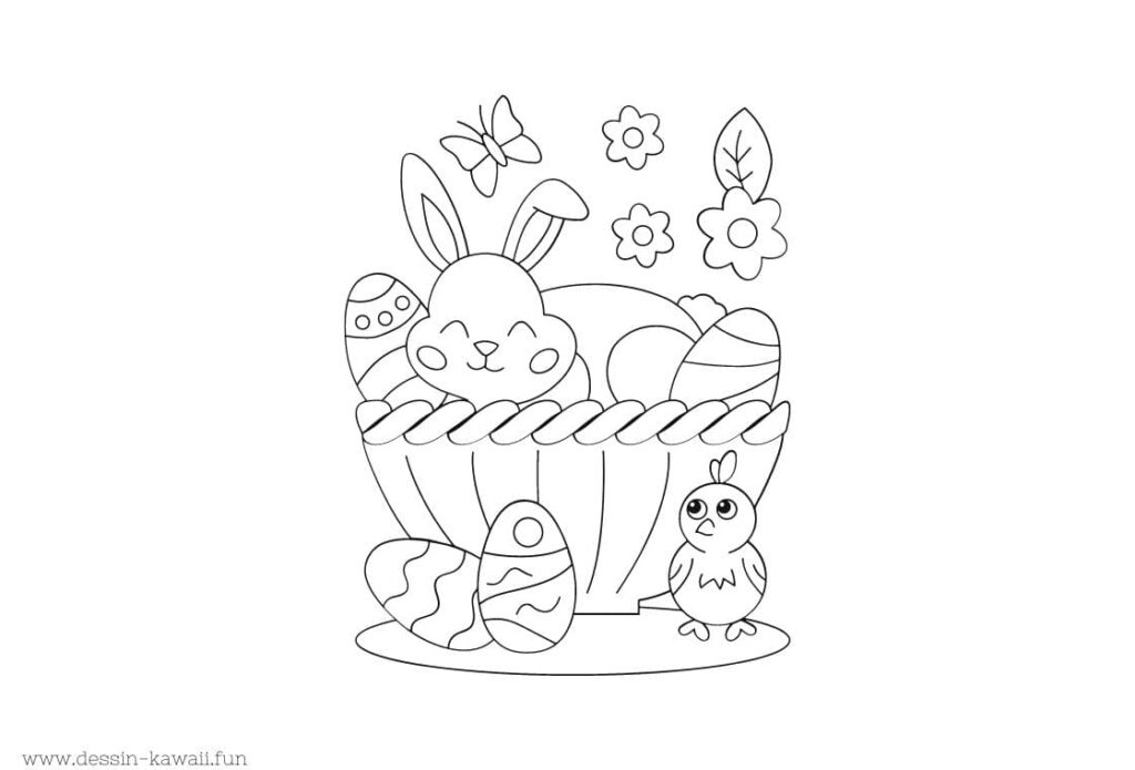 coloriage paques 46