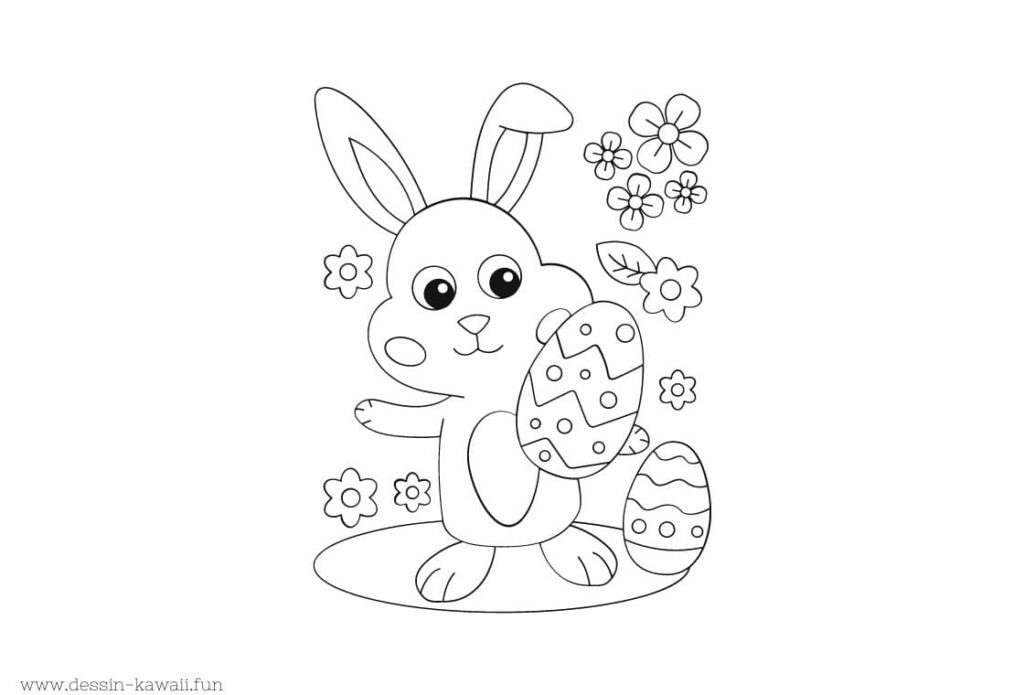 coloriage paques 47