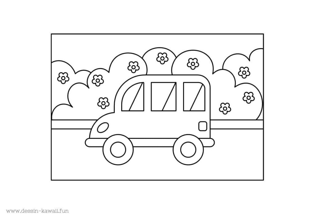 coloriage voiture 11