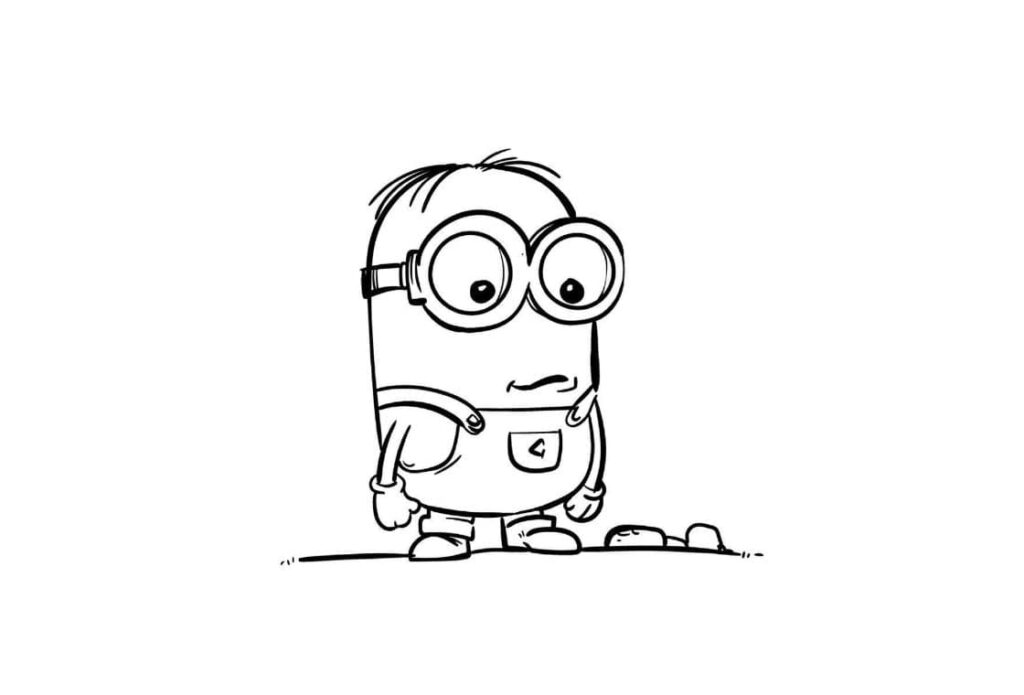 dessin de minion