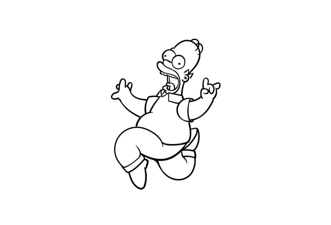 Coloriage Simpson | Dessins GRATUIT, Homer, Marge, Bart...