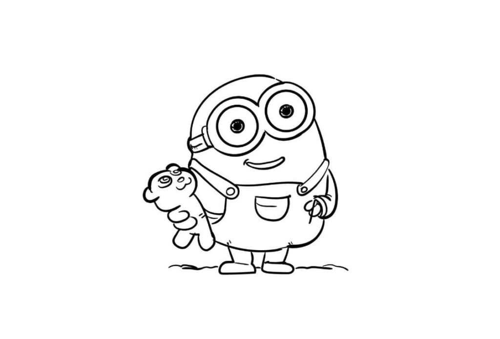 dessin minion gratuit