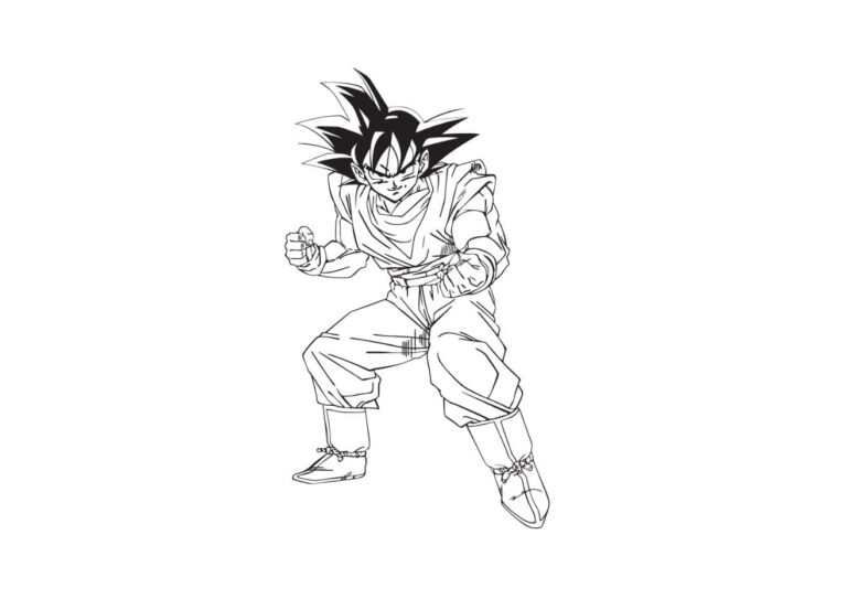 Coloriage Dragon Ball GRATUIT : Sangoku, Vegeta, Freezer..