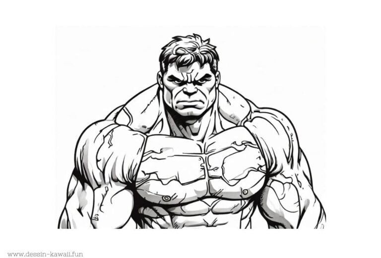 Coloriage Super-Héros GRATUIT : Spiderman, Batman, Hulk..