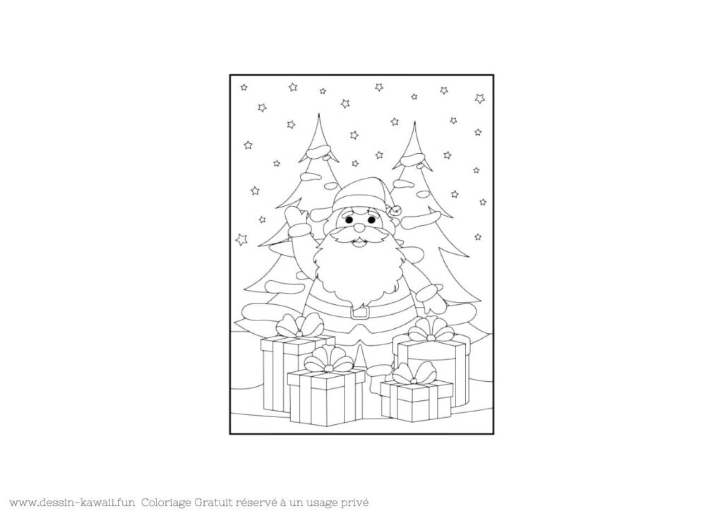 coloriage noel 15