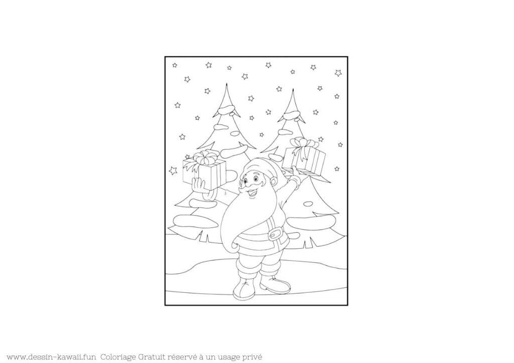 coloriage noel 18