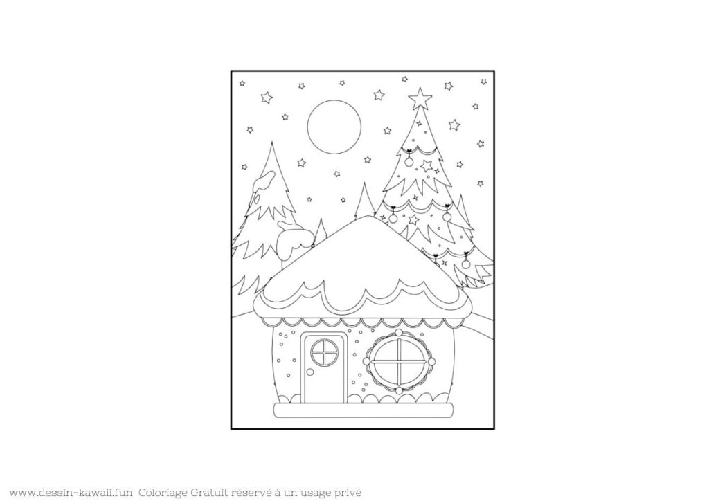 coloriage noel 19