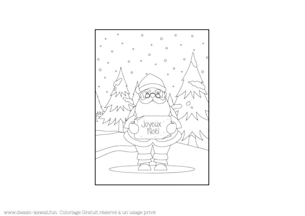 coloriage noel 23