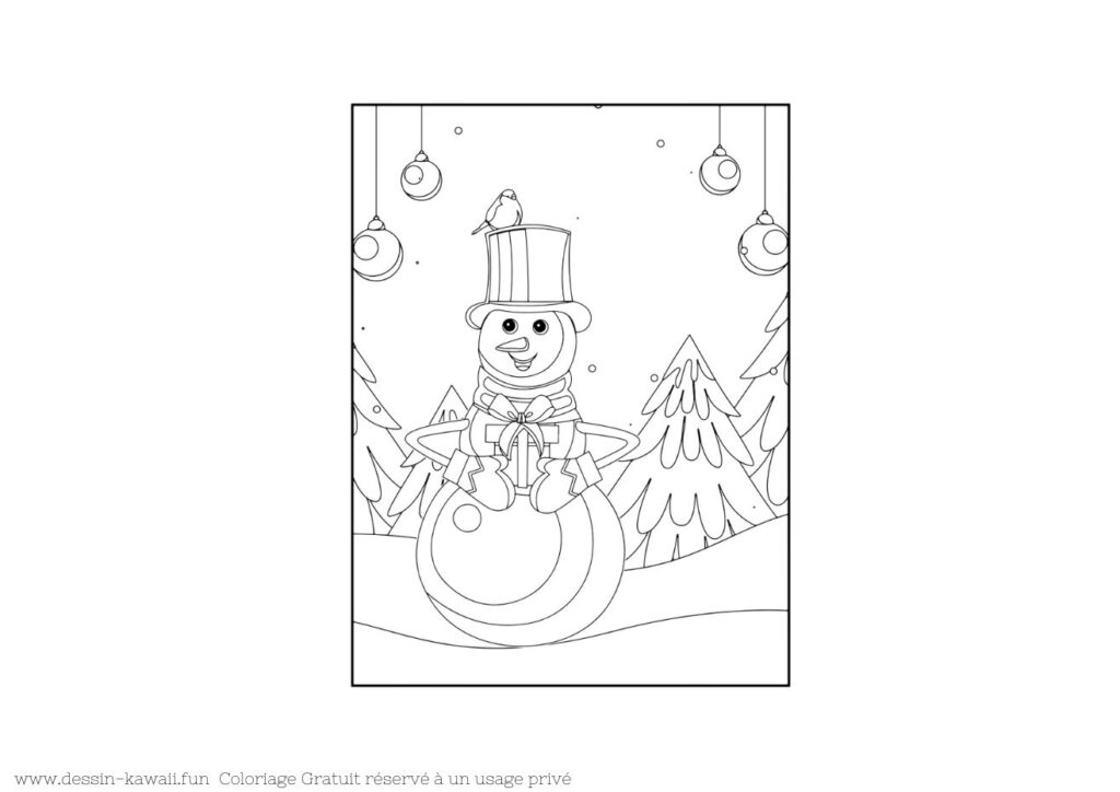 coloriage noel 24