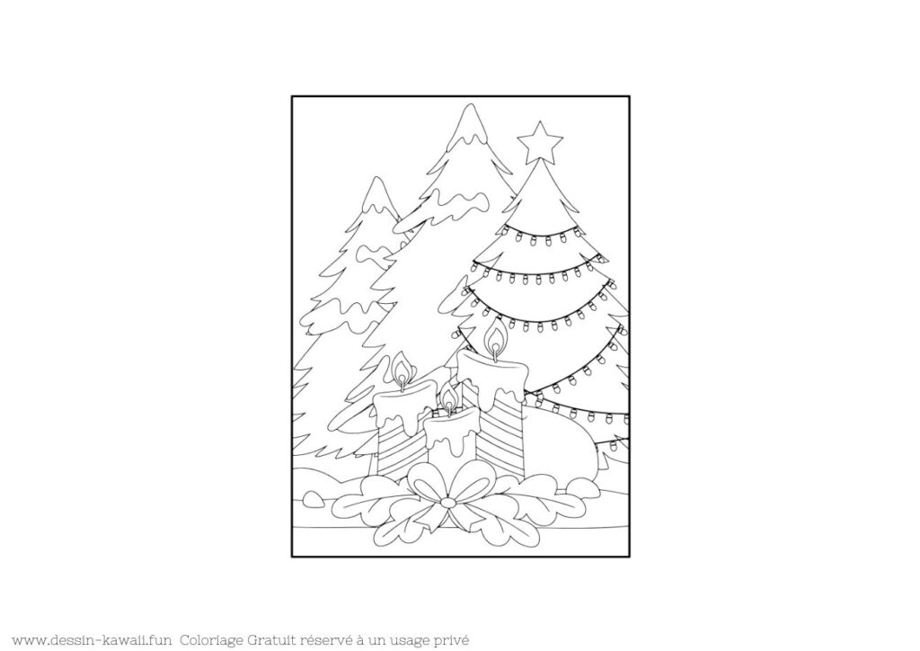 coloriage noel 25