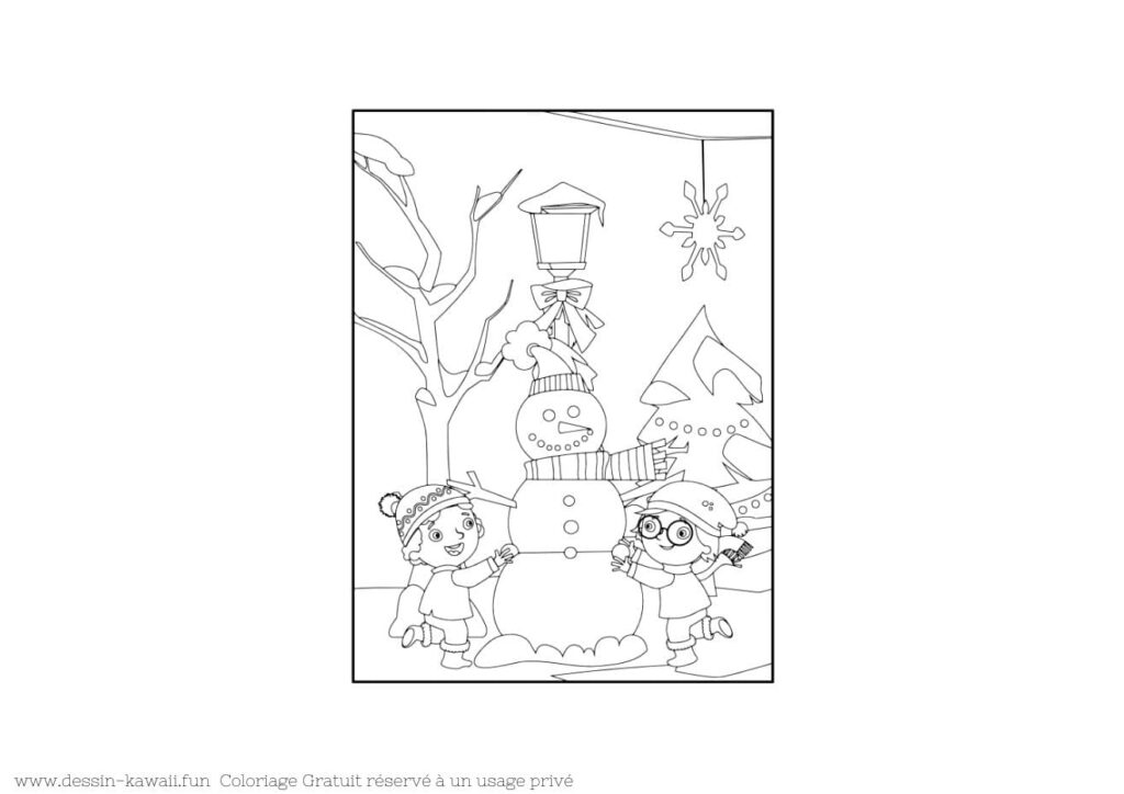 coloriage noel 3