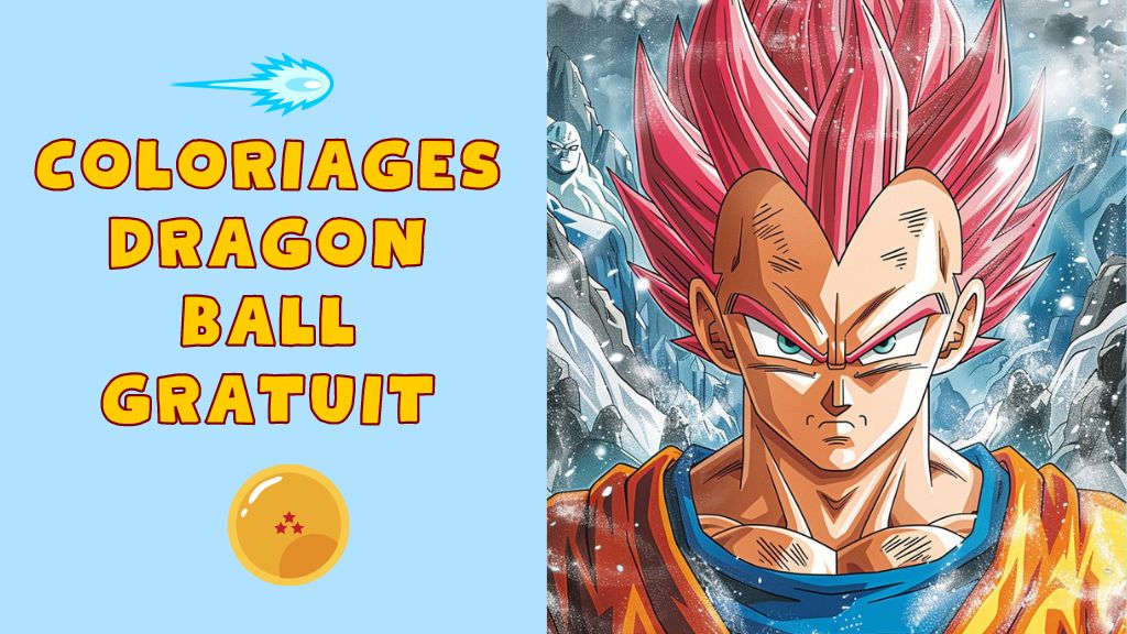 Coloriage Dragon Ball GRATUIT : Sangoku, Vegeta, Freezer..