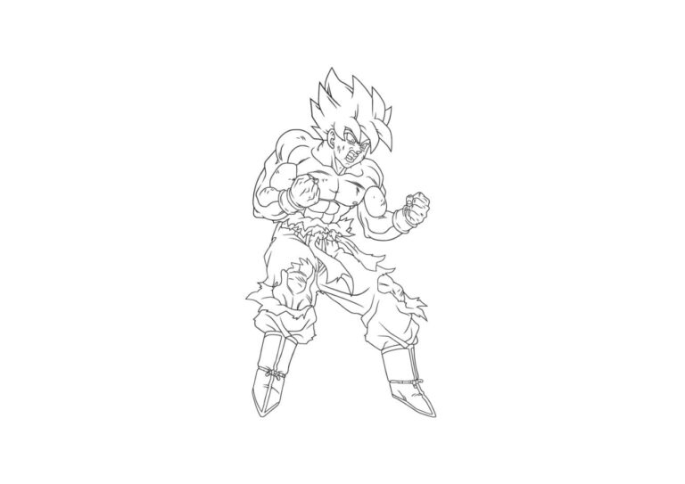 Coloriage Dragon Ball GRATUIT : Sangoku, Vegeta, Freezer..