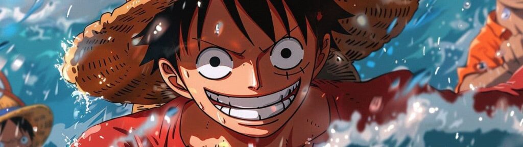 personnage manga Shonen Luffy